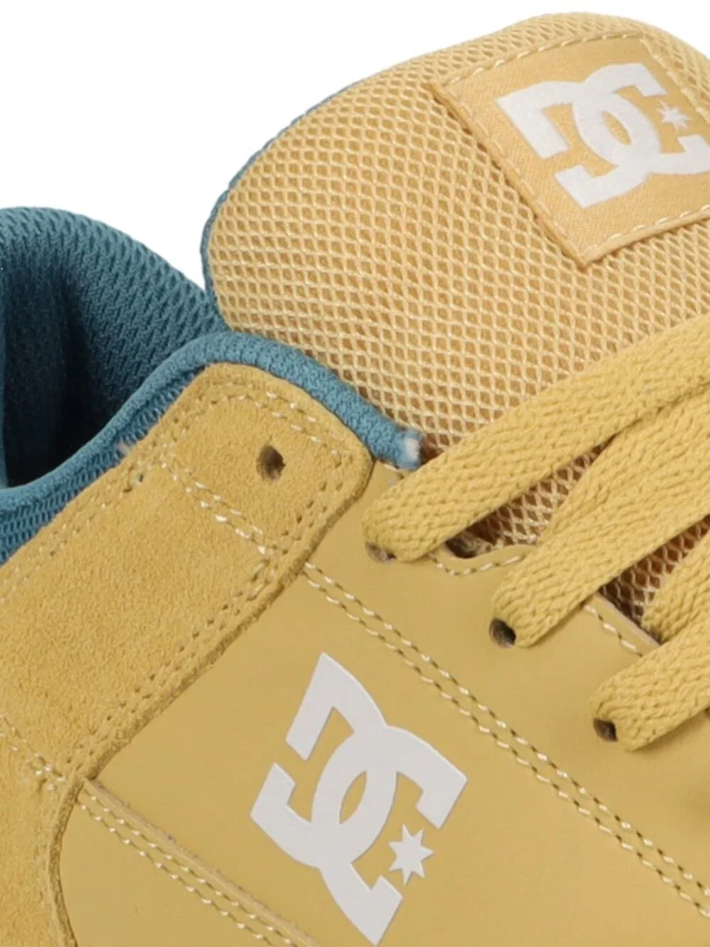 DC Shoes ONYX SKATE SHOES MEN'S Size 14 Tan/Teal Originally $80 Suede